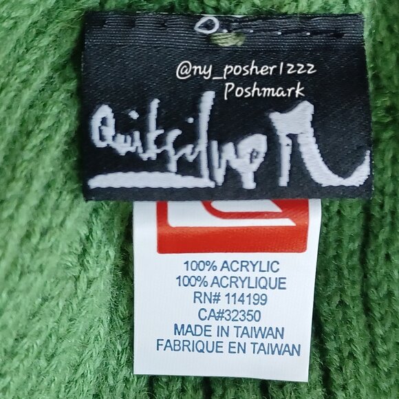 *𝓥𝓲𝓷𝓽𝓪𝓰𝓮 𝘘𝓾𝓲𝓴𝓼𝓲𝓵𝓿𝓮𝓻 Routine Beanie Green - Picture 4 of 4